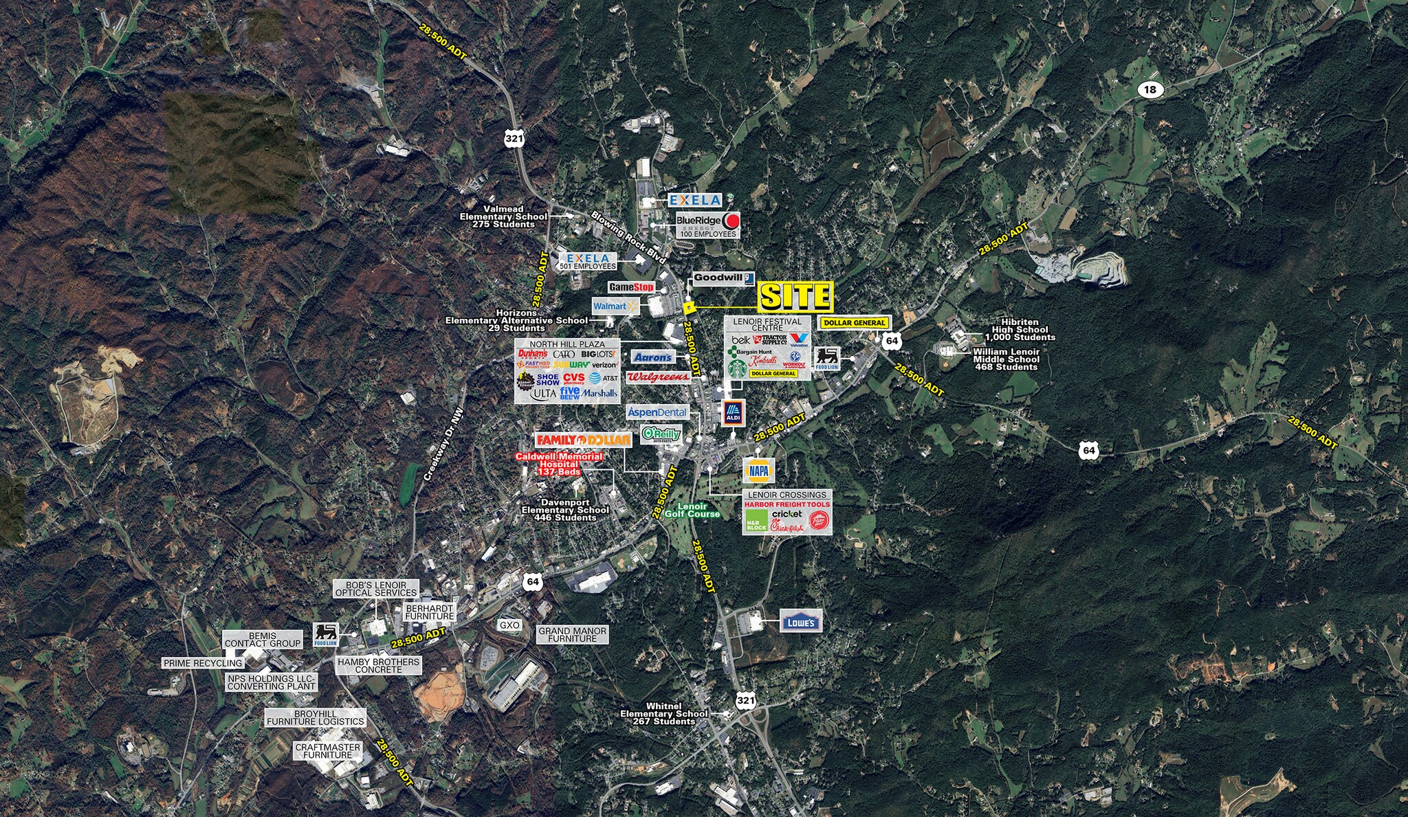 954 Blowing Rock Blvd, Lenoir, NC à louer Photo principale- Image 1 de 5