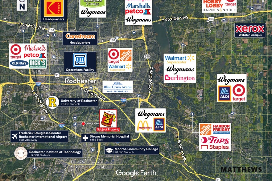 1471 Mount Hope Ave, Rochester, NY à vendre - Photo du bâtiment - Image 3 de 4