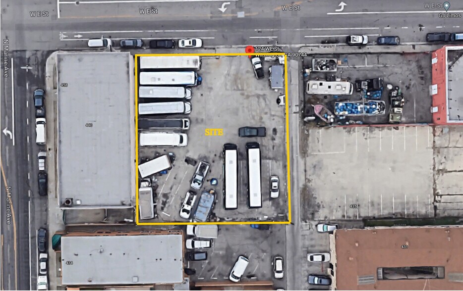124 W E St, Wilmington, CA à louer - Aérien - Image 2 de 2
