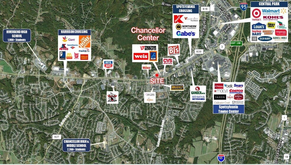 4113-4343 Plank Rd, Fredericksburg, VA à louer - Photo du bâtiment - Image 3 de 5