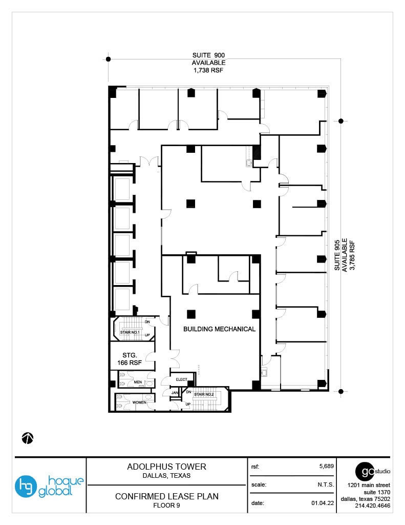 1412 Main St, Dallas, TX for lease Site Plan- Image 1 of 1