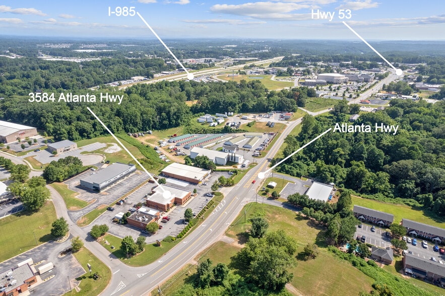 3584 Atlanta Hwy, Flowery Branch, GA for lease - Building Photo - Image 1 of 33