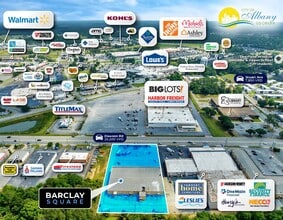 2526 Dawson Rd, Albany, GA - AERIAL map view - Image1