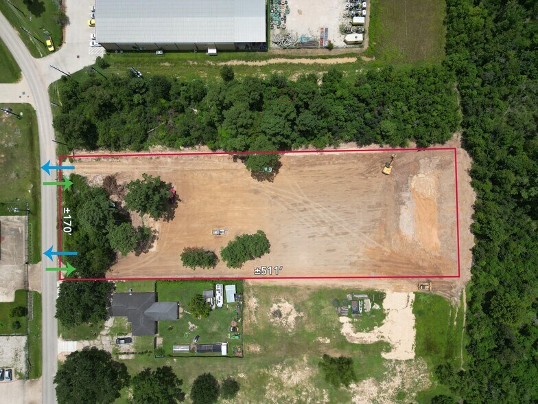 0 S Persimmon St, Tomball, TX à vendre - Aérien - Image 3 de 4