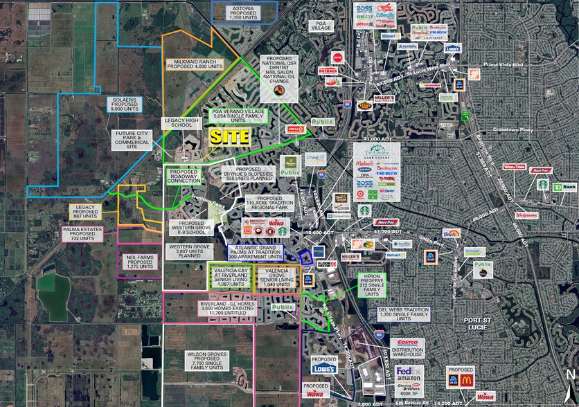 0 Crosstown Parkway, Port Saint Lucie, FL à louer - Photo du bâtiment - Image 3 de 4