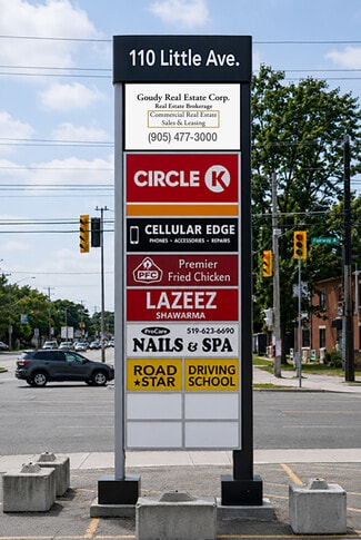 Plus de détails pour 110 Little Ave, Barrie, ON - Commerce de détail à louer