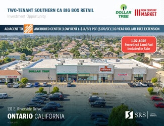 Plus de détails pour 131 E Riverside Dr, Ontario, CA - Commerce de détail à vendre