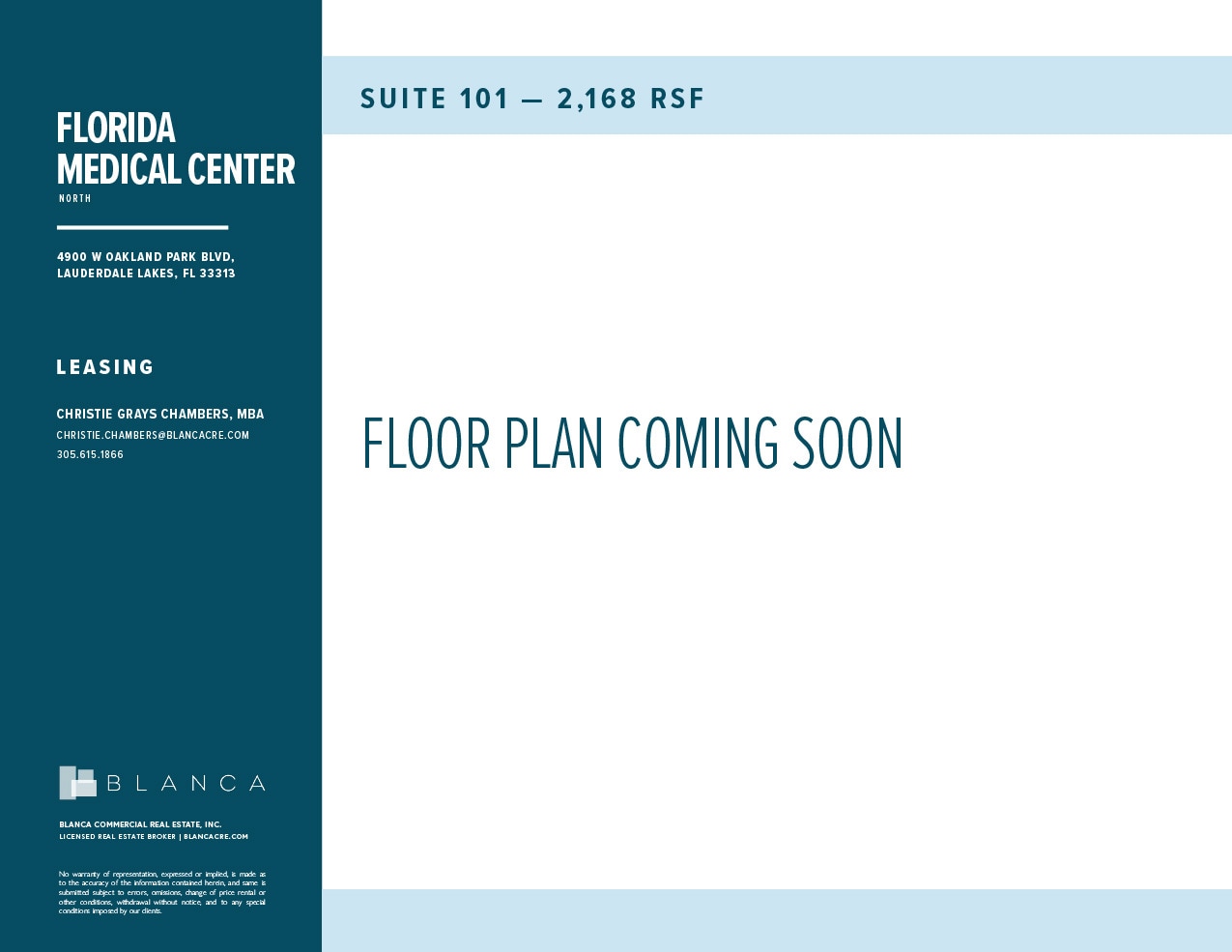 2951 NW 49th Ave, Lauderdale Lakes, FL for lease Floor Plan- Image 1 of 1