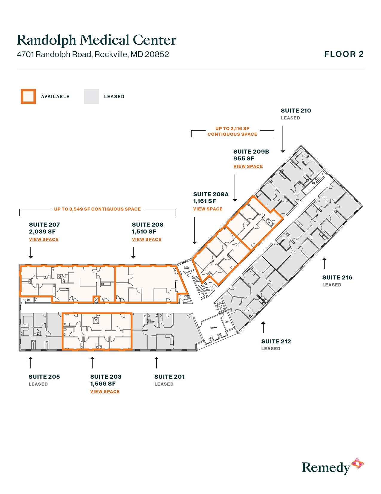 4701 Randolph Rd, Rockville, MD for lease Floor Plan- Image 1 of 1