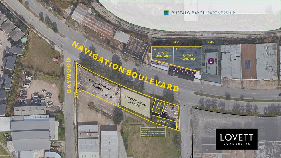 5644 Navigation Blvd, Houston, TX à louer - Plan de site - Image 3 de 12