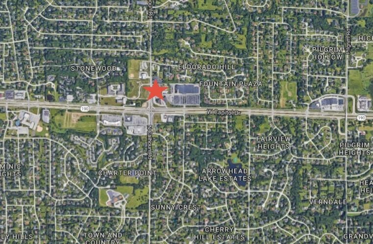 4100 N Calhoun Rd, Brookfield, WI à vendre - Aérien - Image 3 de 3