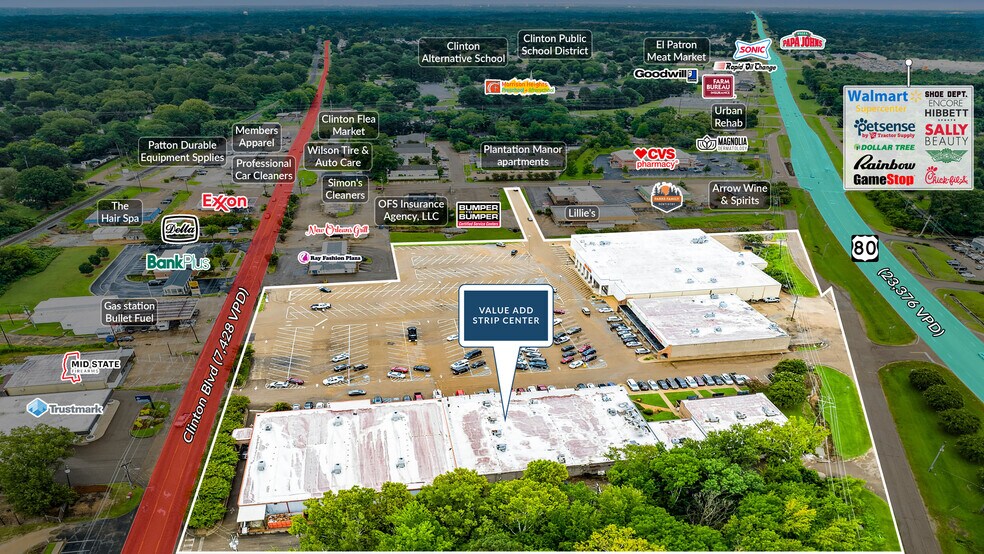 200 Clinton Blvd, Clinton, MS à vendre - Photo du bâtiment - Image 2 de 5