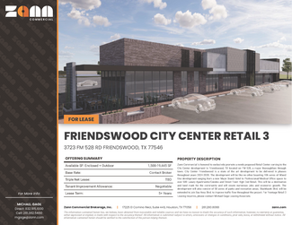 More details for 3723 E FM 528 Rd, Friendswood, TX - Retail for Lease