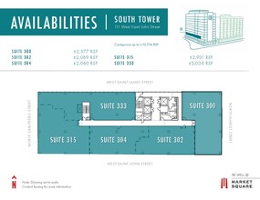 111 W Saint John St, San Jose, CA à louer Plan d’étage- Image 1 de 1