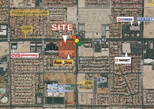 3073 W Craig Rd, North Las Vegas, NV - AERIAL  map view