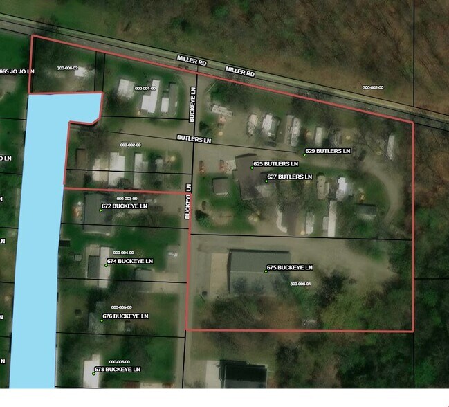 629 Butlers Ln, Coldwater, MI à vendre - Aérien - Image 1 de 1
