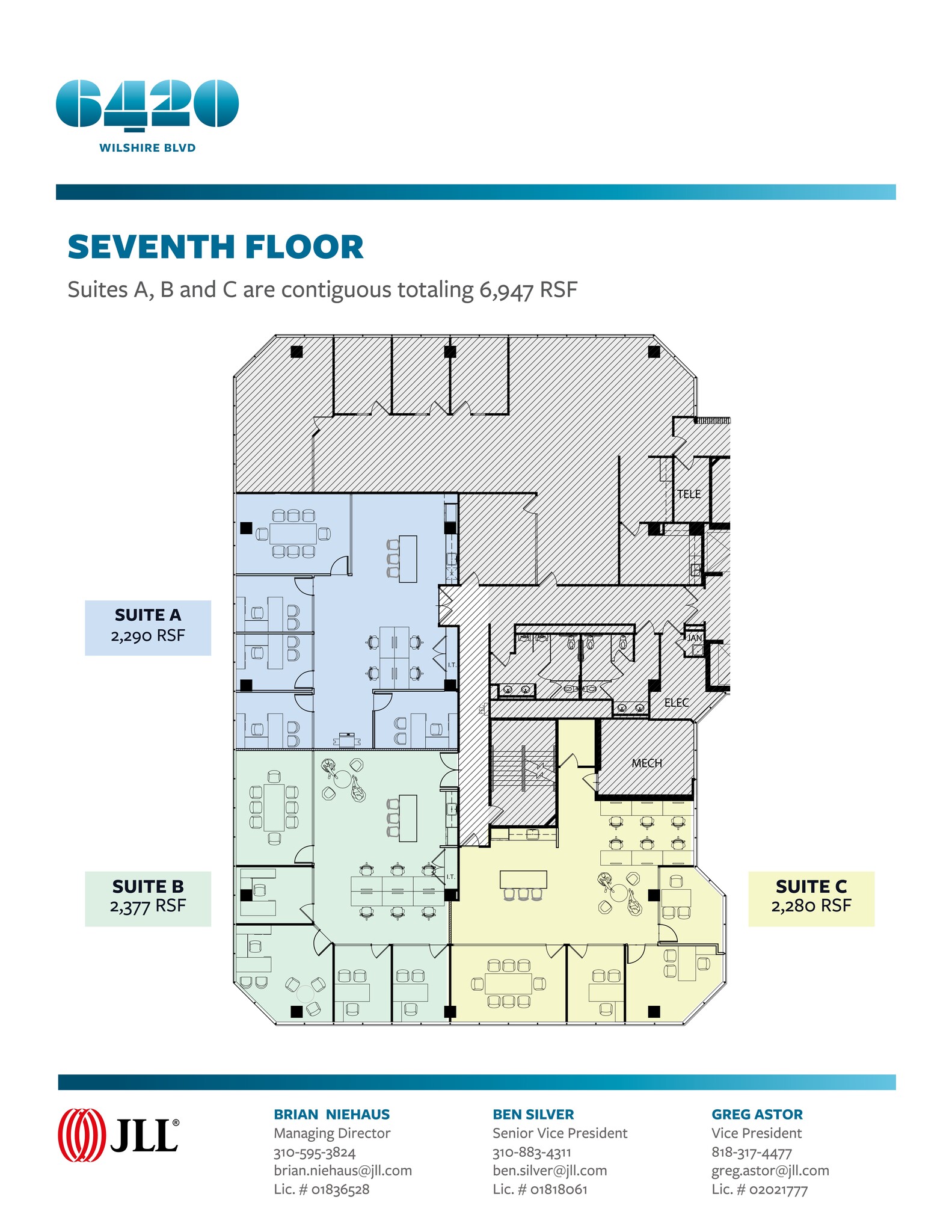 6420 Wilshire Blvd, Los Angeles, CA for lease Site Plan- Image 1 of 1