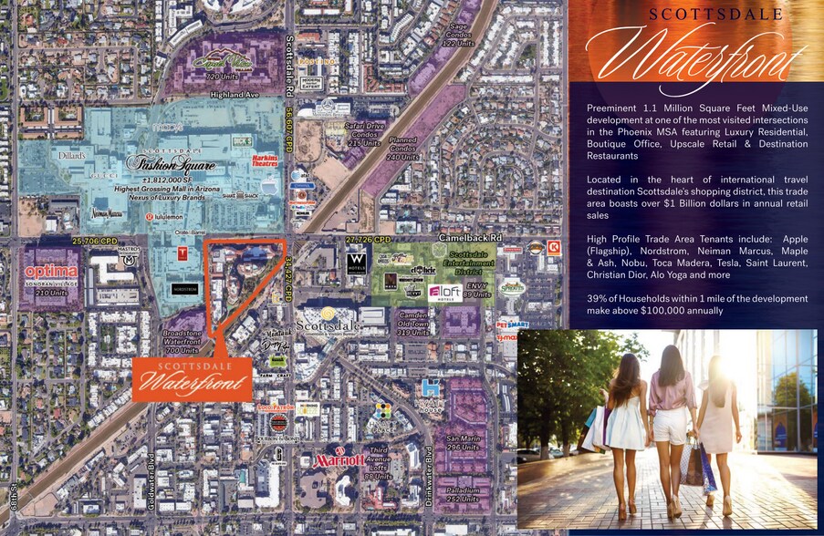 7135 E Camelback Rd, Scottsdale, AZ à louer - Photo du bâtiment - Image 3 de 9