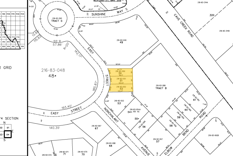 25 Easy St, Carefree, AZ à louer - Plan cadastral - Image 2 de 24