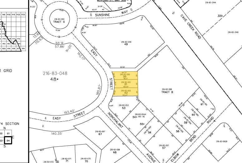 25 Easy St, Carefree, AZ for lease - Plat Map - Image 2 of 44