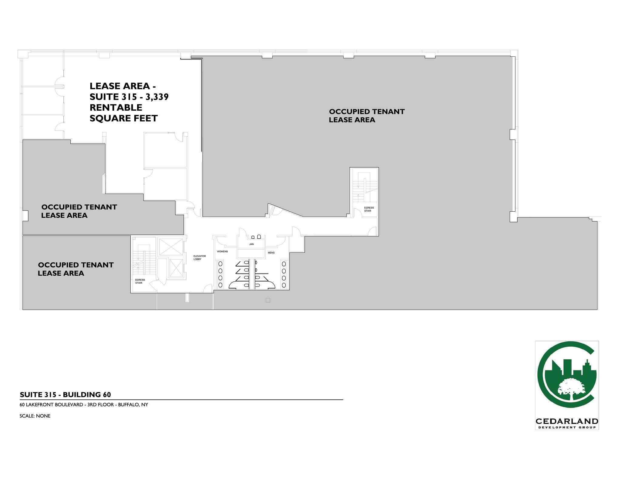 50-60 Lakefront Blvd, Buffalo, NY à louer Plan de site- Image 1 de 6