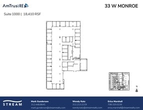33 W Monroe St, Chicago, IL for lease Floor Plan- Image 1 of 1
