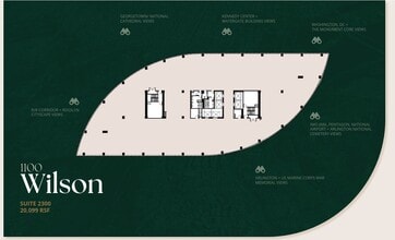 1100 Wilson Blvd, Arlington, VA for lease Floor Plan- Image 1 of 1