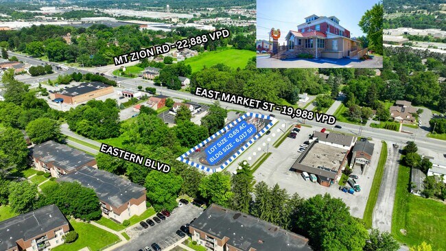 Plus de détails pour 3406 E Market St, York, PA - Commerce de détail à louer