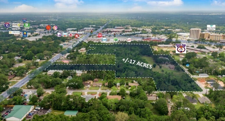 2215 Fairburn St/ Olive St, Pensacola, FL for sale - Building Photo - Image 2 of 2