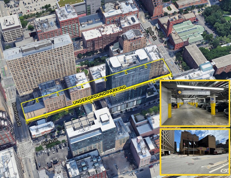 75 W Harrison St, Chicago, IL à vendre - Aérien - Image 2 de 7