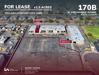 Plus de détails pour 170 B N Arrowhead Ave, Rialto, CA - Terrain à louer