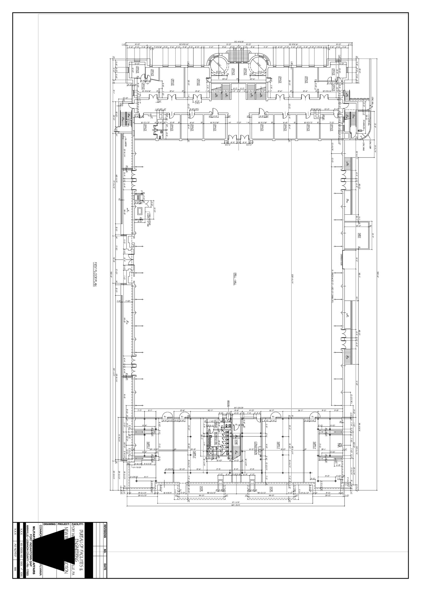 900 Adams Ave, Scranton, PA à louer Plan d’étage- Image 1 de 1