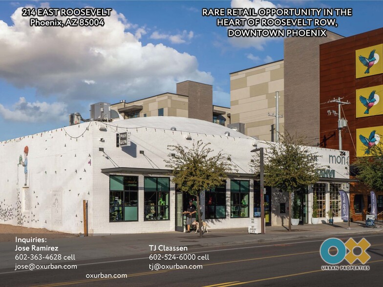 214 E Roosevelt St, Phoenix, AZ for lease - Building Photo - Image 1 of 27
