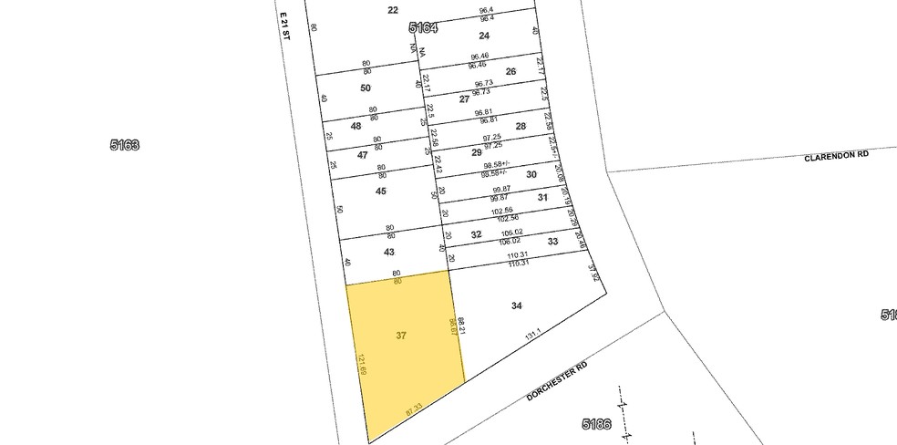 485-499 E 21st St, Brooklyn, NY à vendre - Plan cadastral - Image 2 de 8