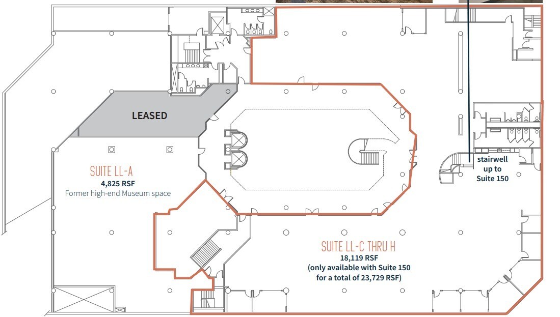 7825 Fay Ave, La Jolla, CA for lease Floor Plan- Image 1 of 1