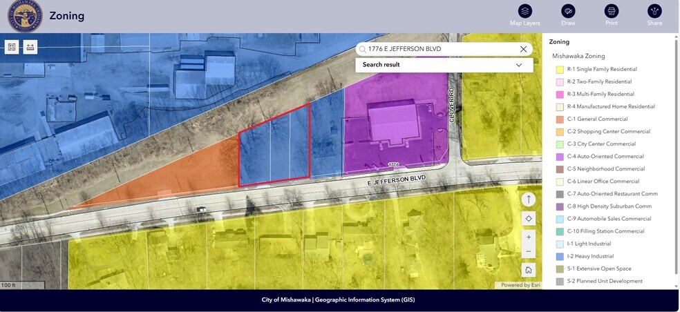 Vacant Land East Jefferson Boulevard, Mishawaka, IN for sale - Building Photo - Image 2 of 3