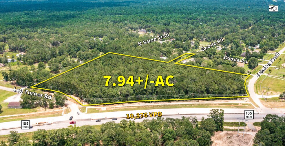 Hwy 105 & Lee Turner Road, Cleveland, TX for sale - Building Photo - Image 2 of 12