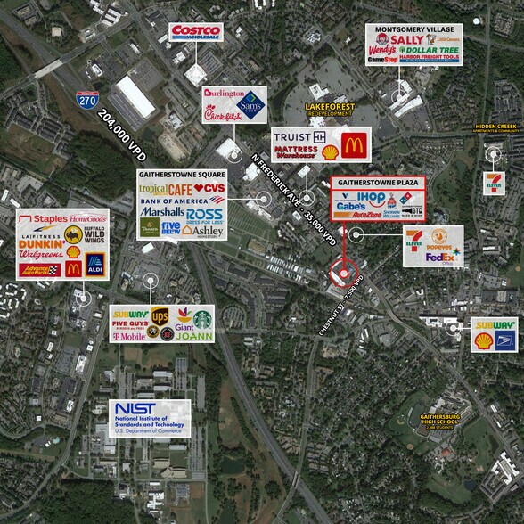 206-300 N Frederick Ave, Gaithersburg, MD à louer - Photo du bâtiment - Image 2 de 24