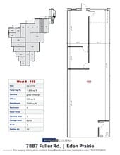 7887 Fuller Rd, Eden Prairie, MN à louer Plan de site- Image 1 de 1