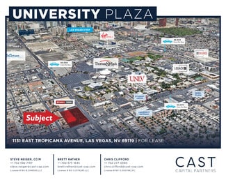 More details for 1131 E Tropicana Ave, Las Vegas, NV - Retail for Lease
