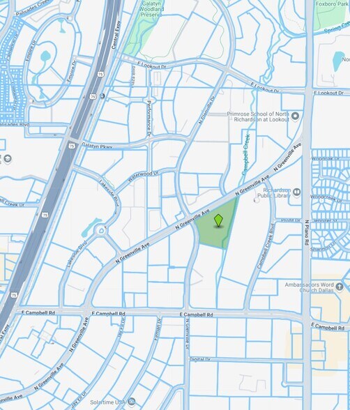 2180 N Glenville Dr, Richardson, TX à louer - Plan cadastral - Image 3 de 3