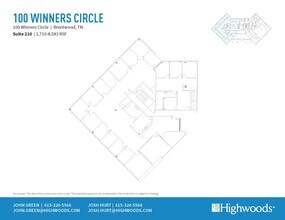 5410 Maryland Way, Brentwood, TN for lease Floor Plan- Image 1 of 1