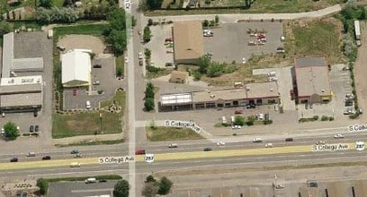 5900 S College Ave, Fort Collins, CO - AÉRIEN Vue de la carte