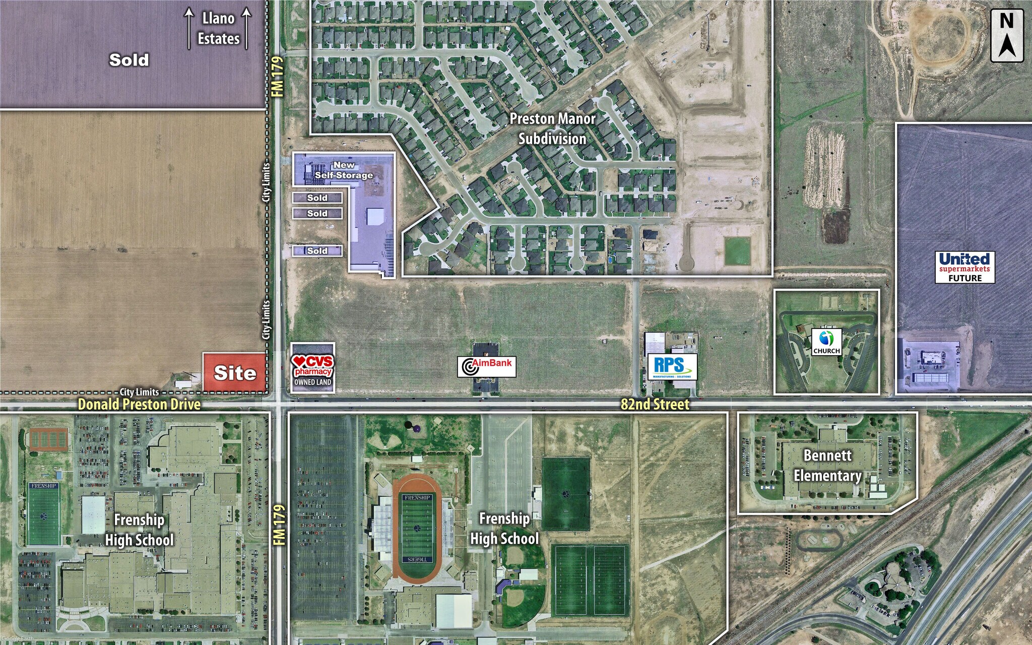 NW FM 179 And Donald Preston Dr, Lubbock, TX à vendre Photo du bâtiment- Image 1 de 3