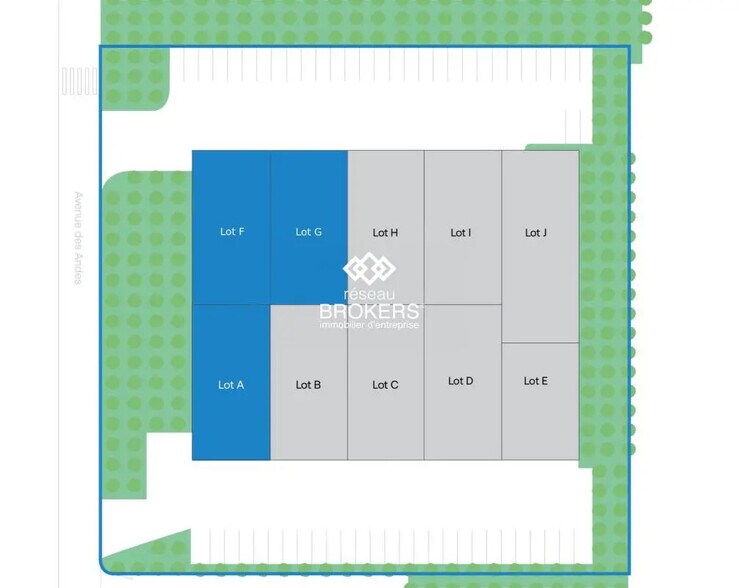 Industriel dans Les Ulis à louer - Plan de site - Image 3 de 13