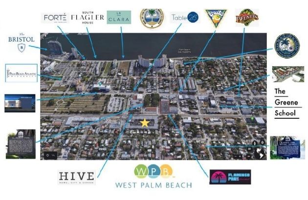 500-502 Palm St, West Palm Beach, FL à louer - Photo du bâtiment - Image 3 de 9