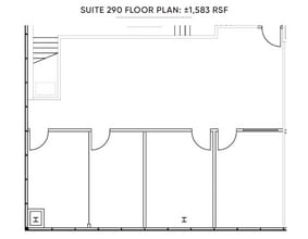 11022 Santa Monica Blvd, Los Angeles, CA à louer Plan d’étage- Image 1 de 4