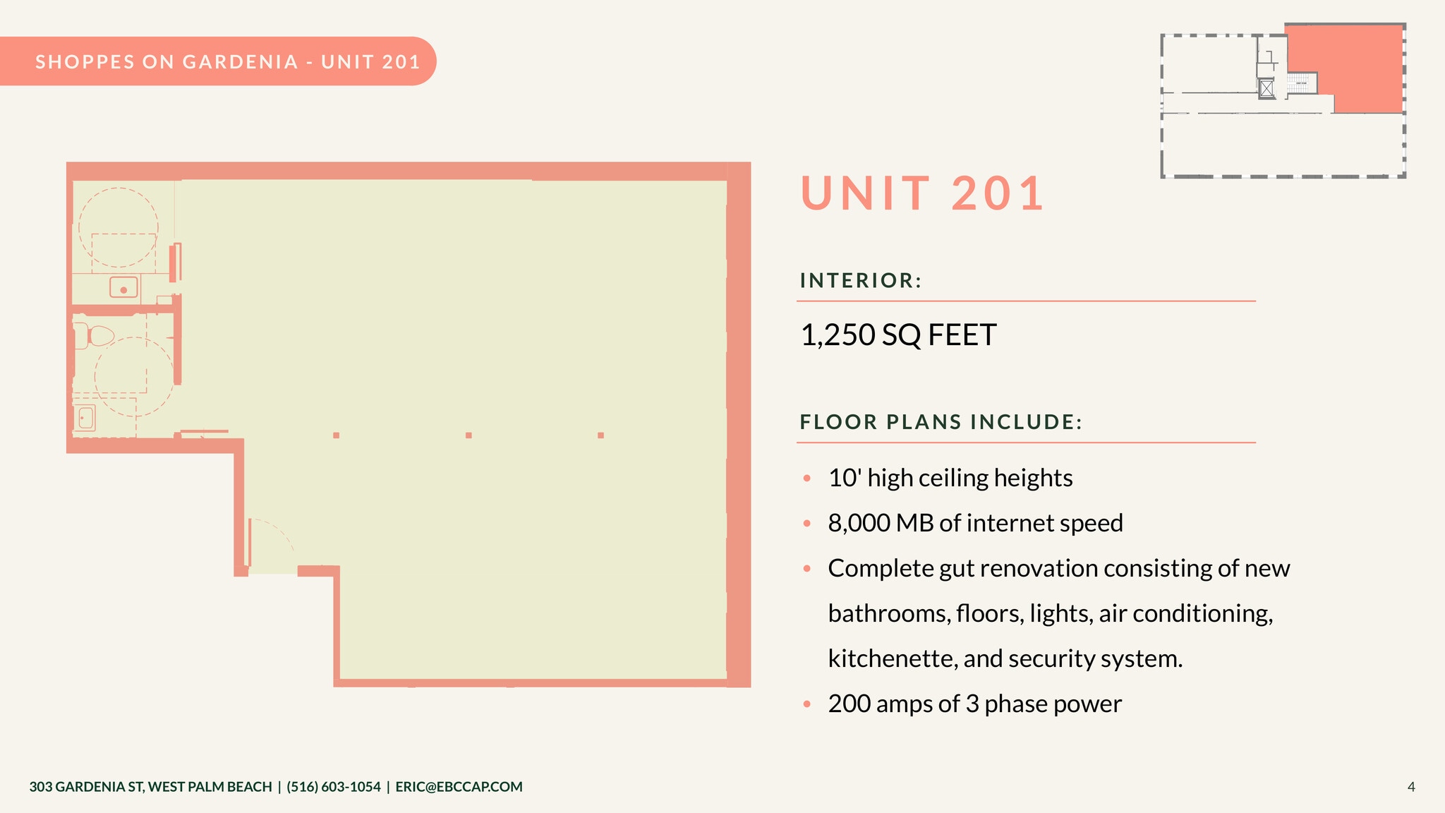 303-311 Gardenia St, West Palm Beach, FL à louer Plan d’étage- Image 1 de 11