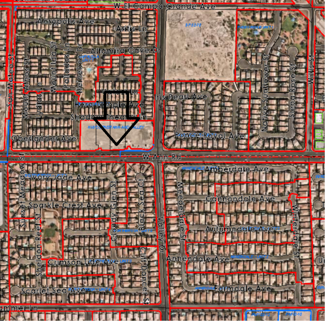 Ann Rd. and Valley Dr., North Las Vegas, NV à louer Photo du b timent- Image 1 de 4