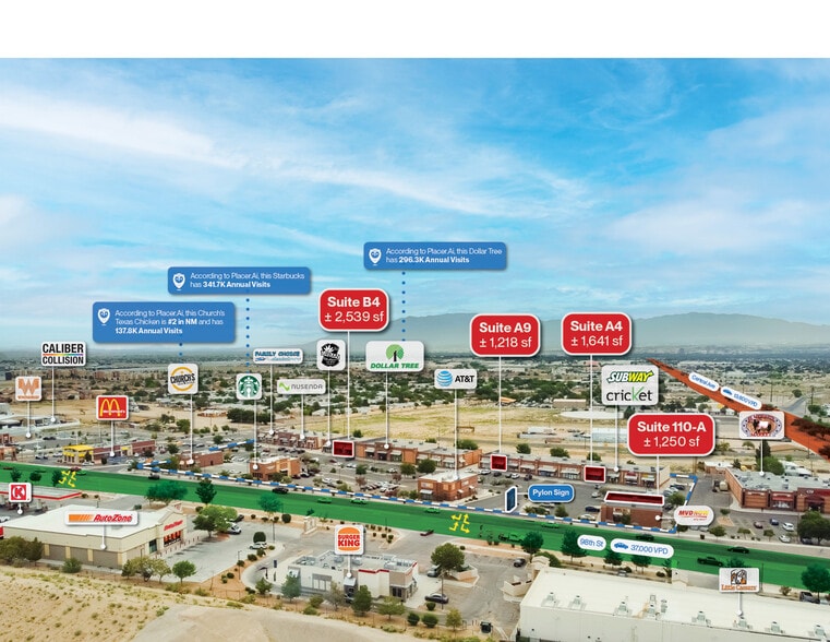 100-140 98th St, Albuquerque, NM for lease - Building Photo - Image 2 of 22